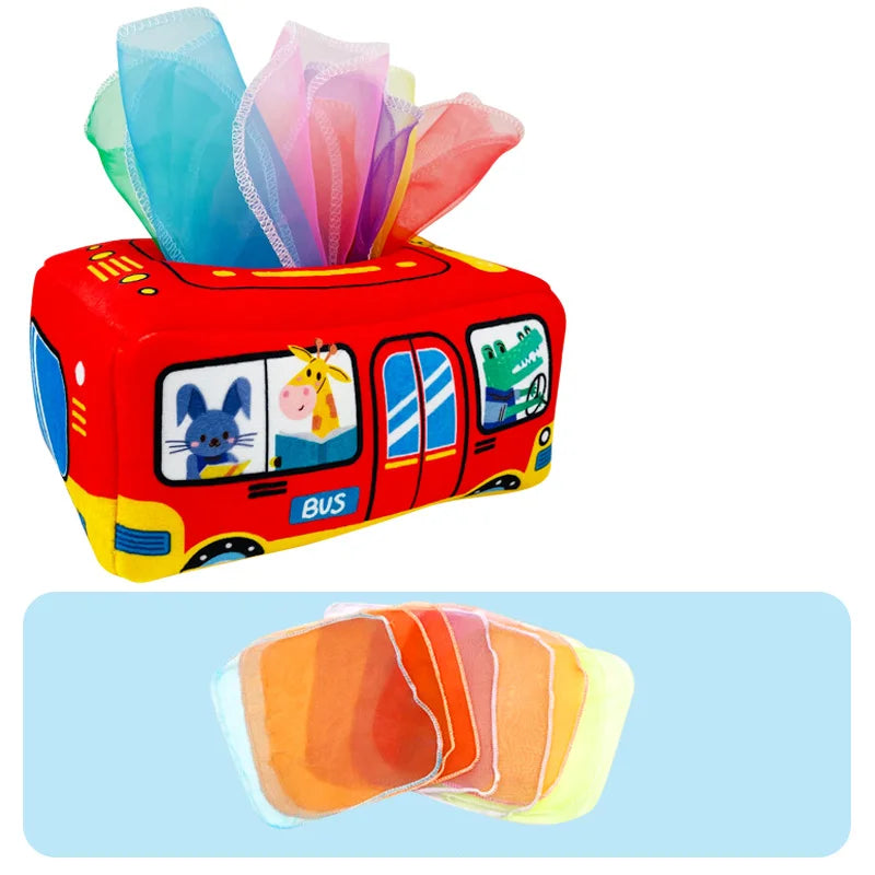 Montessori Toys Magic Tissue Box Baby Educational Learning Activity