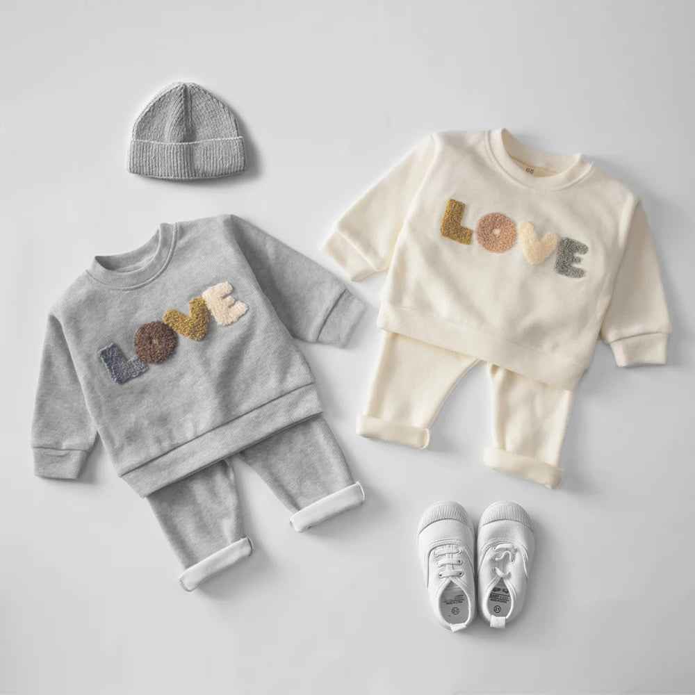 Sweatshirt and Pants Set