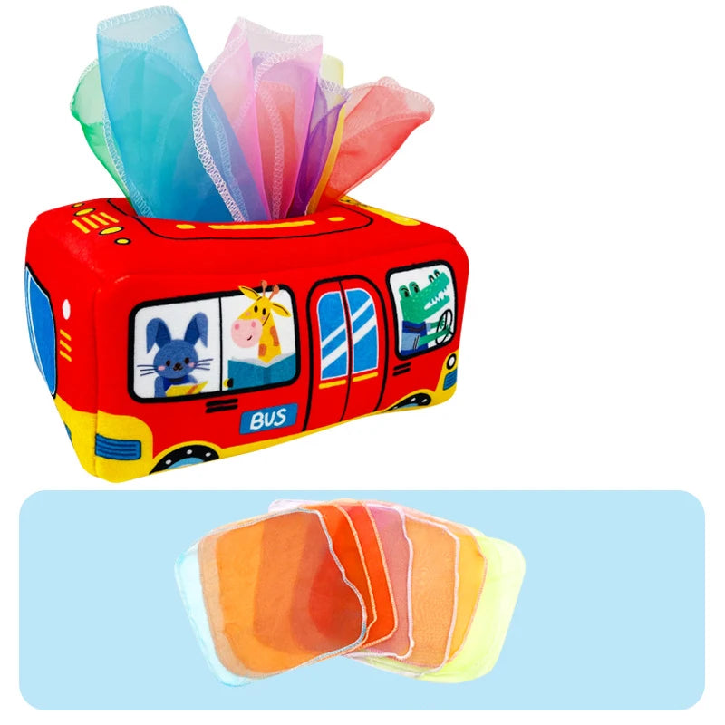 Montessori Toys Magic Tissue Box Baby Educational Learning Activity