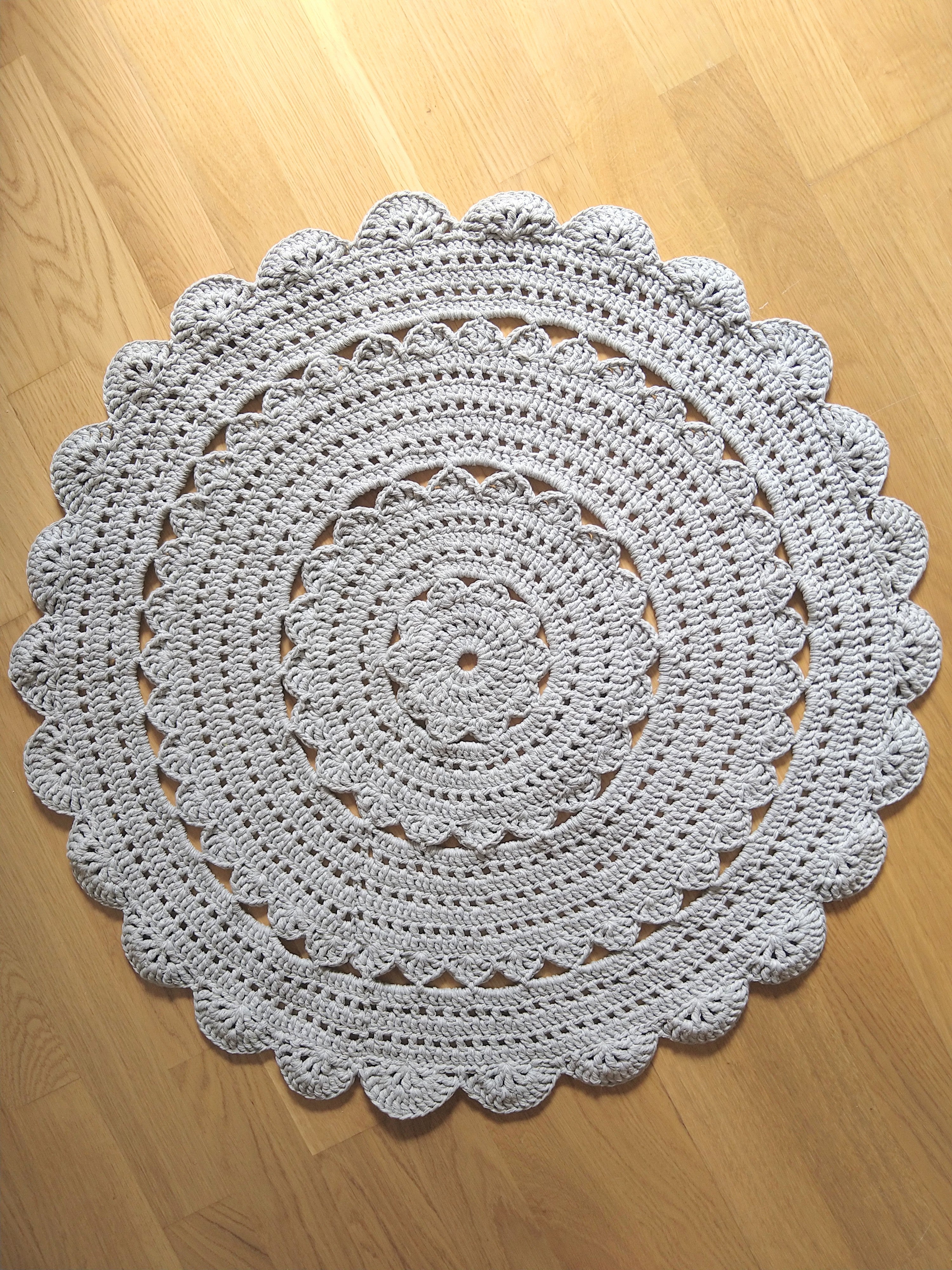 Crocheted Mat3