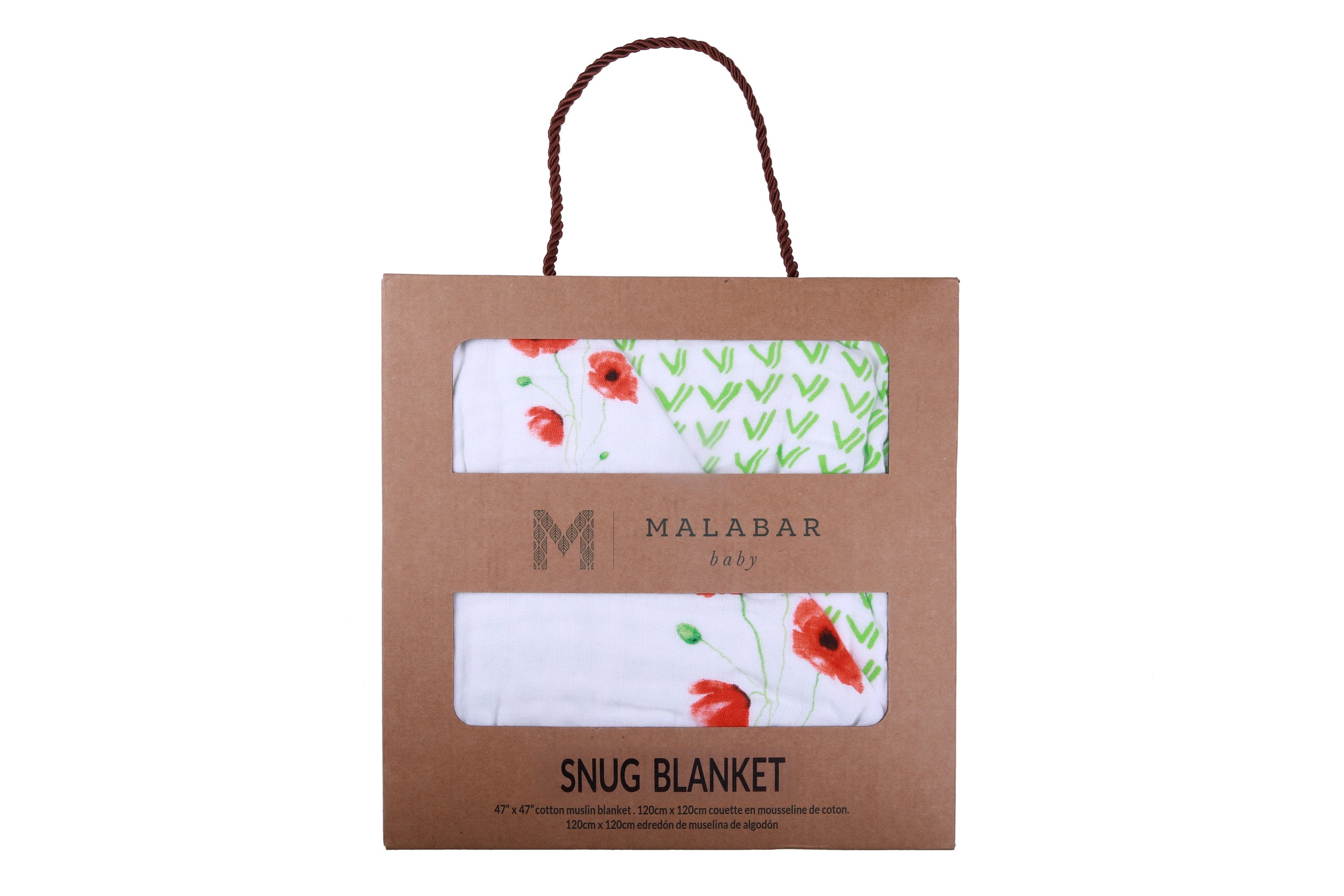 ORGANIC SNUG BLANKET - POPPY5