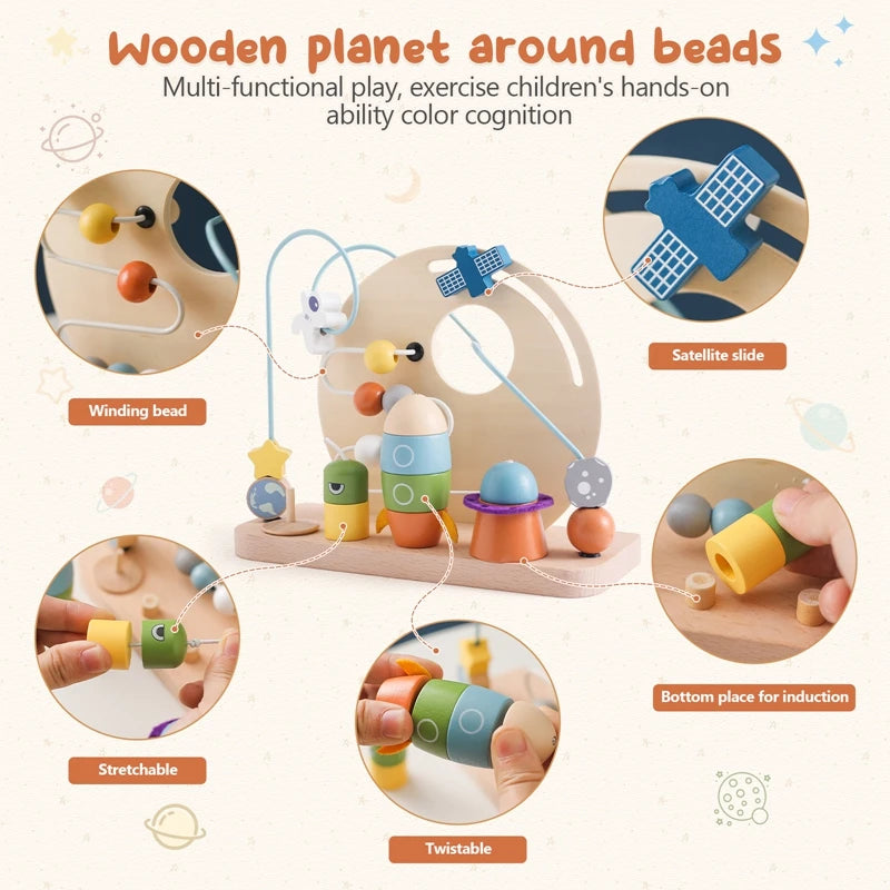 Montessori Toys Baby Wooden