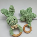 Crochet baby Montessori teething and rattles toys2