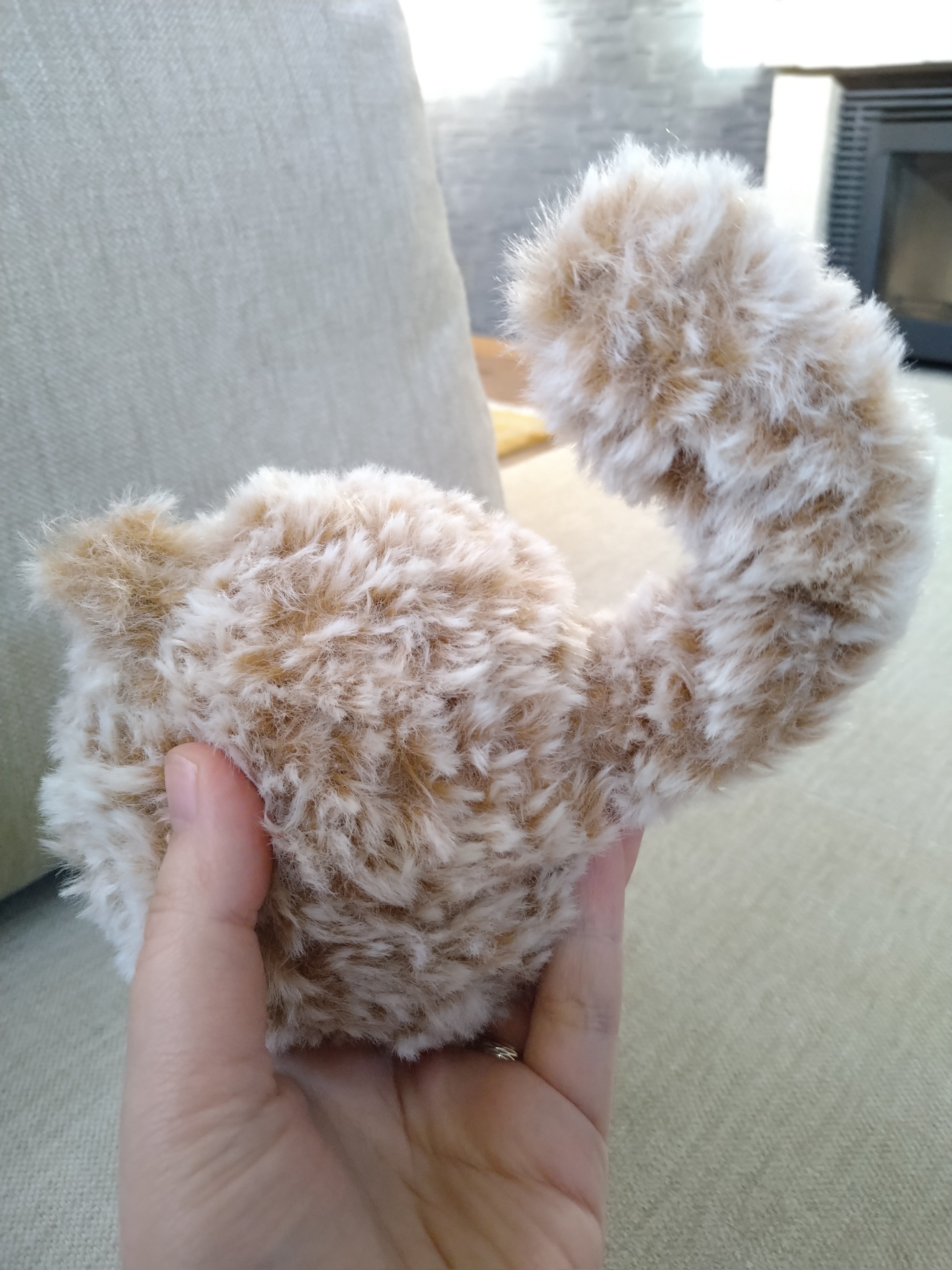 Peach Fluffy Round Cat3