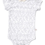 Organic Cotton Onesie / FONT1