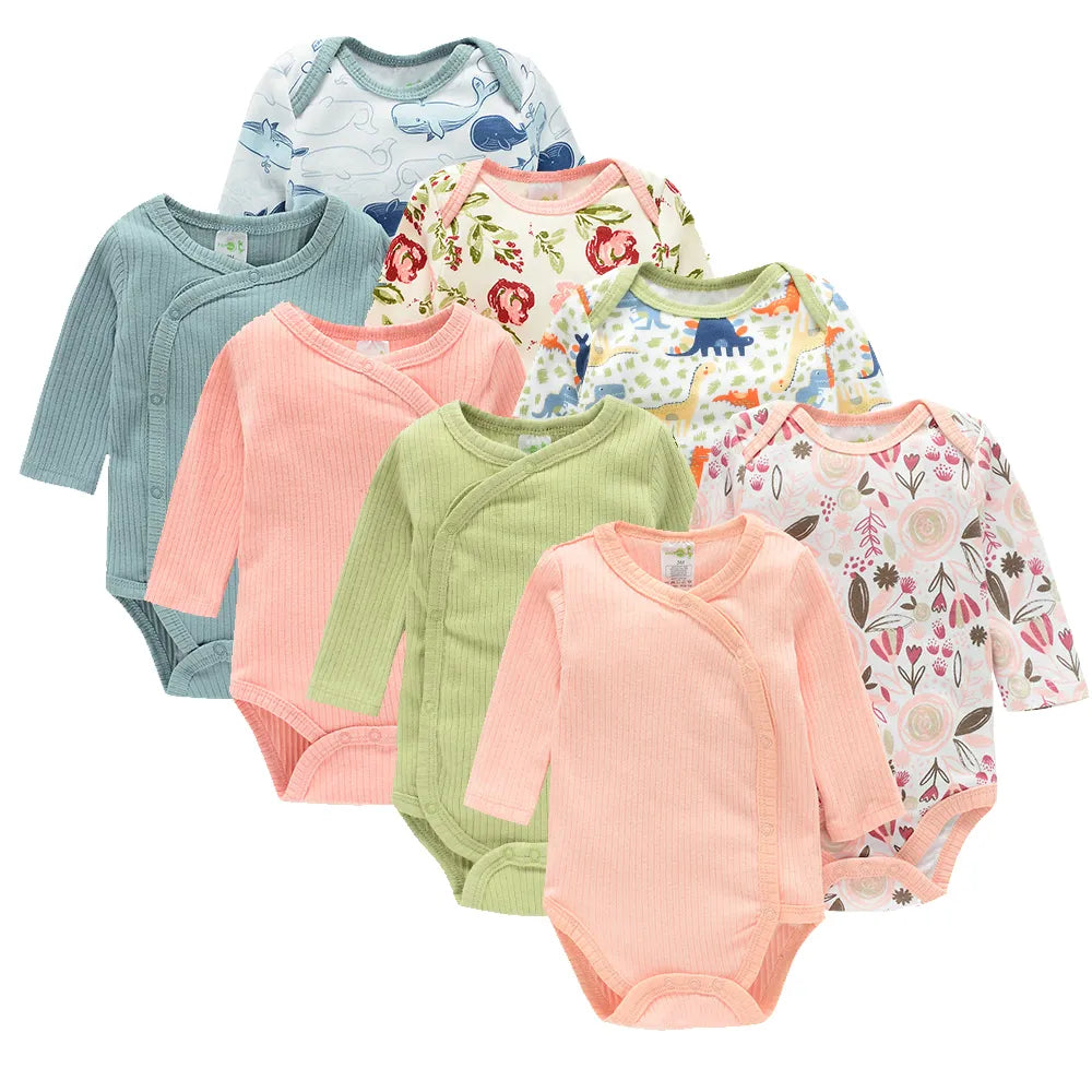 Baby Bodysuit Long-Sleeve Organic Cotton 2-Pack Sets