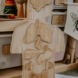 Wooden Anatomy Puzzle