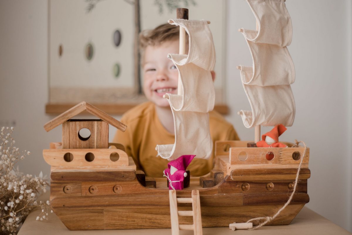 Wooden Pirate Ship