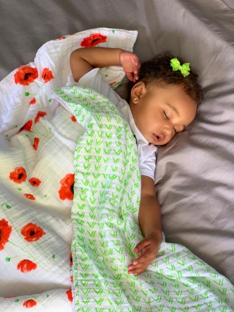 ORGANIC SNUG BLANKET - POPPY2